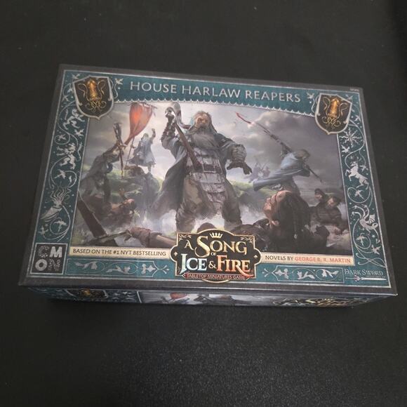 House Harlaw Reapers A Song of Ice Fire ASOIAF Miniatures CMON Open Box - Picture 1 of 6